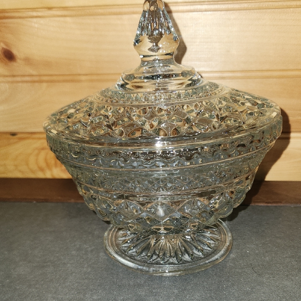Anchor Hocking Clear Glass Accent Decor Dish